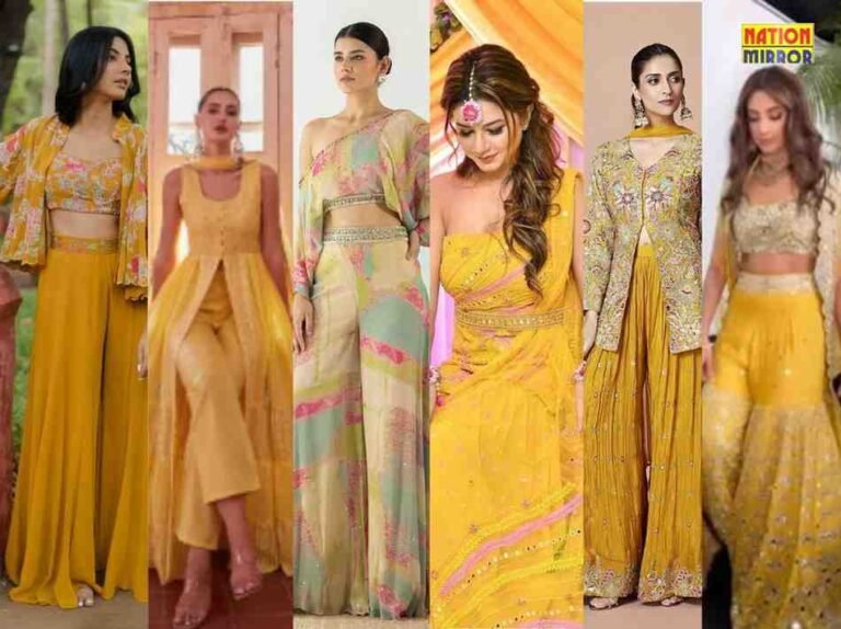 Designer Dresses For Haldi