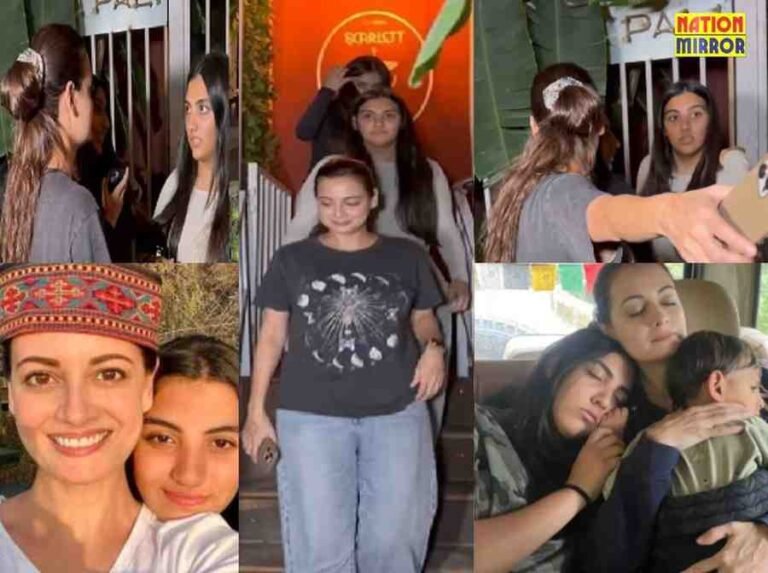 Diya Mirza Angry on Stepdaughter