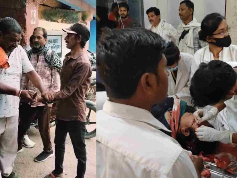 Husband attacks wife in Satna