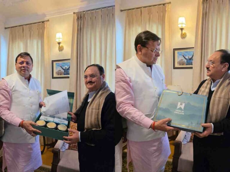 JP Nadda in Uttarakhand: