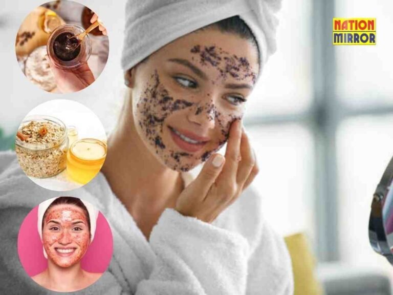 Home made Face Scrub Glowing Skin
