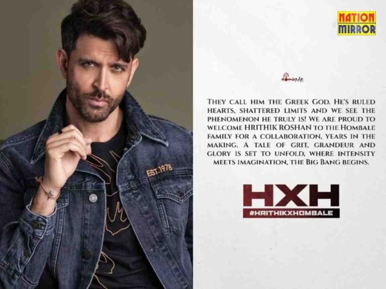 Hrithik Hombale Films Collaboration