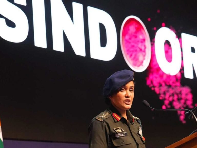 Colonel Sophia Qureshi