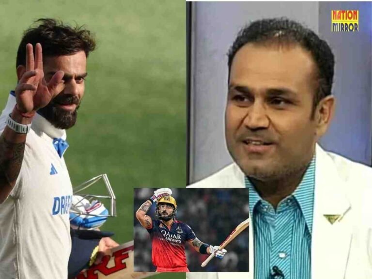 Kohli Test Retirement Sehwag Reaction