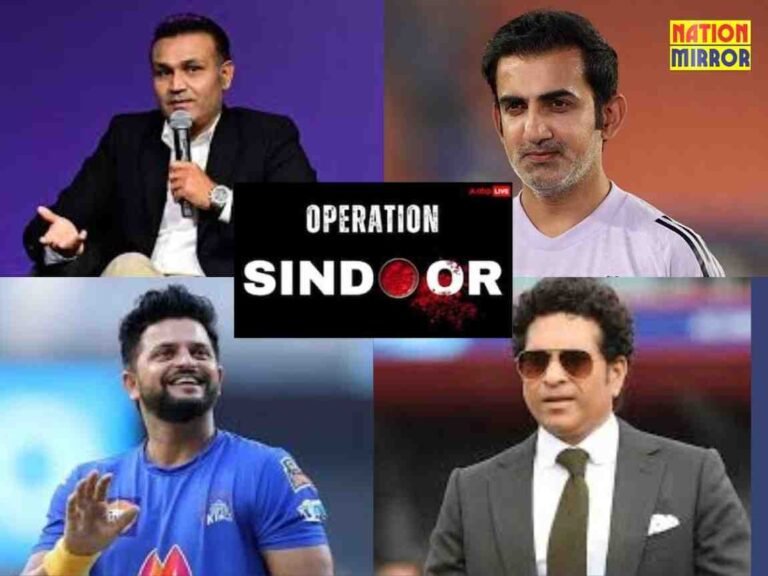 Operation Sindoor Cricketers Reaction