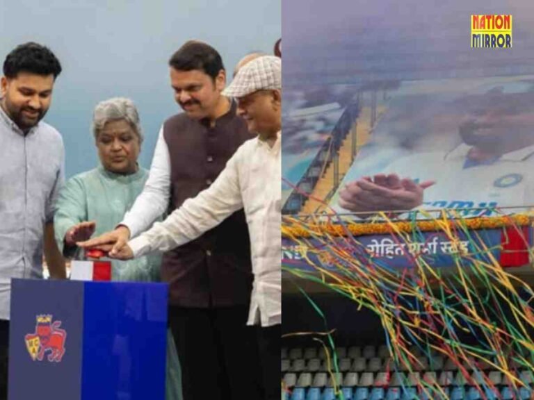 Rohit Sharma Stand Wankhede Stadium