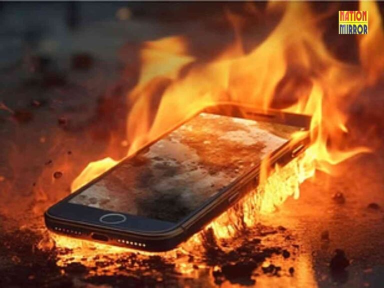 Smart phone Battery fire Risk