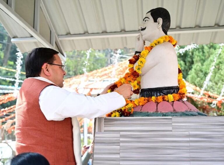 Uttarakhand CM Pushkar Singh Dhami