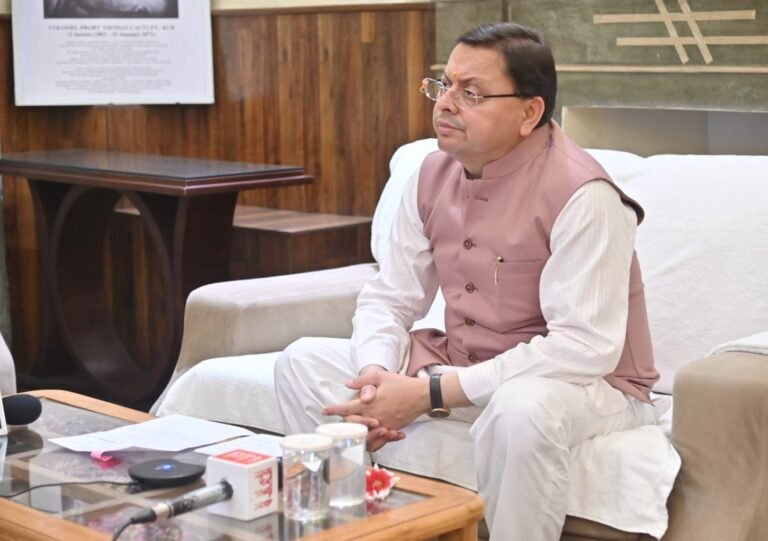 Uttarakhand CM Pushkar Singh Dhami