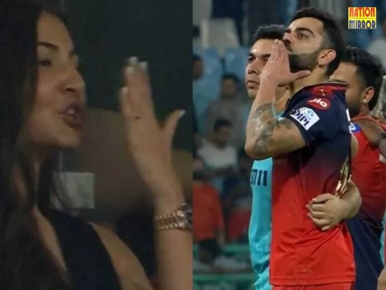 Virushka's Moment IPL ground