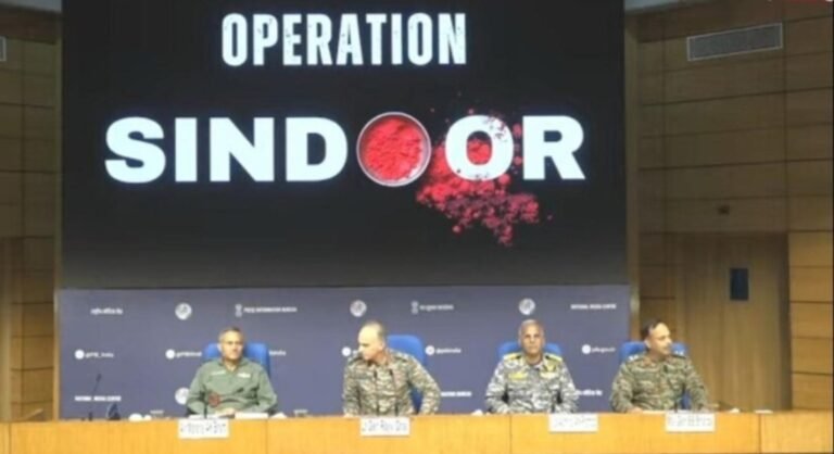 Operation Sindoor Indian Army 2025: