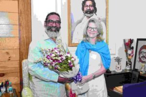 CM सोरेन ने यूनिसेफ की भारत मे प्रतिनिधि सिन्थिया मेककेफरी से की मुलाकात