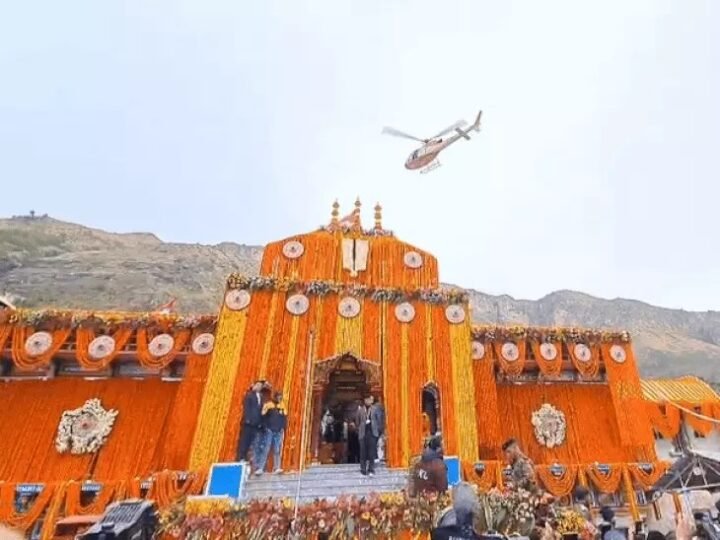 badri nath dham kapat khole 10 thousand devotees arrived 2025