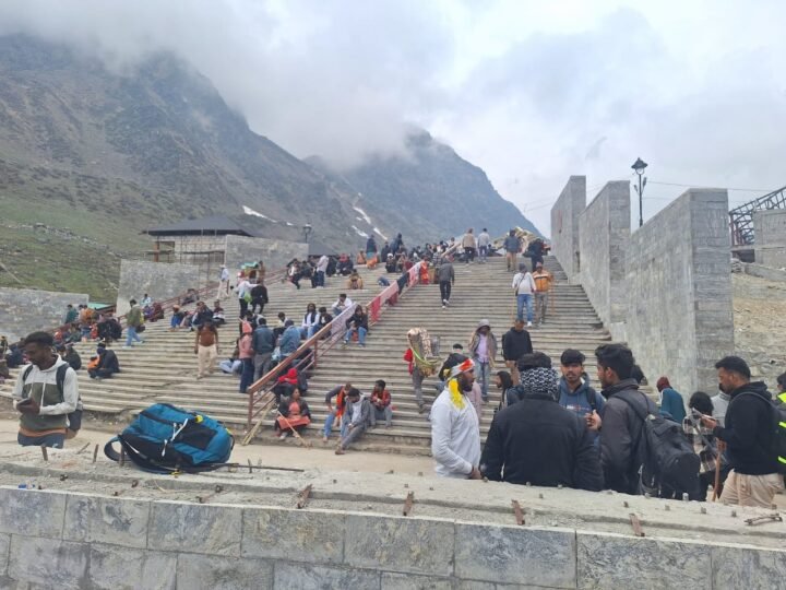 kedarnath dham sandhya aarti reconstruction 2025