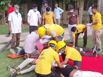 ब्लैकआउट और एयर स्ट्राइक से बचाव की कड़ी परीक्षा