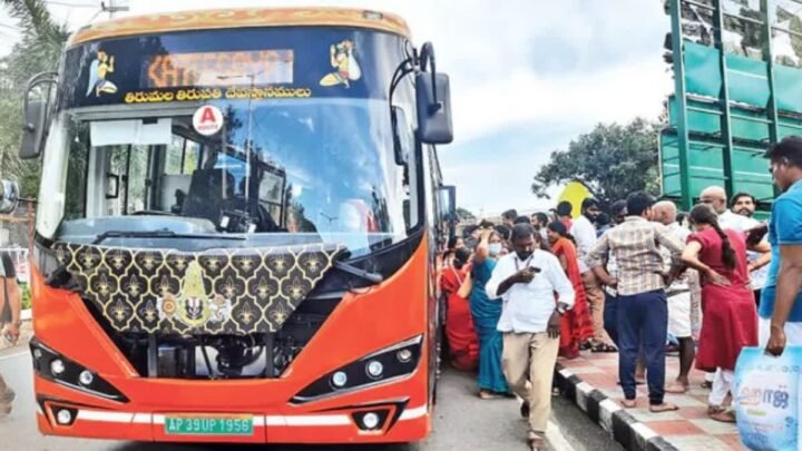  tirupati free electric bus service for pedestrian pilgrims 2025