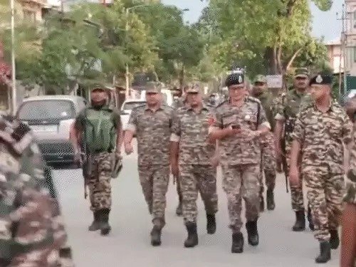 two years of manipur violence high alert in manipur