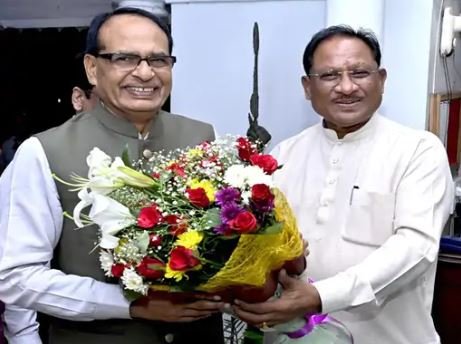 छत्तीसगढ़ दौरे पर शिवराज