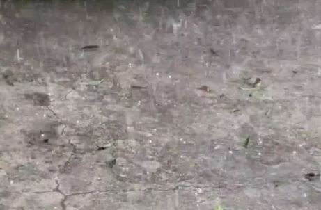 बारिश ओले