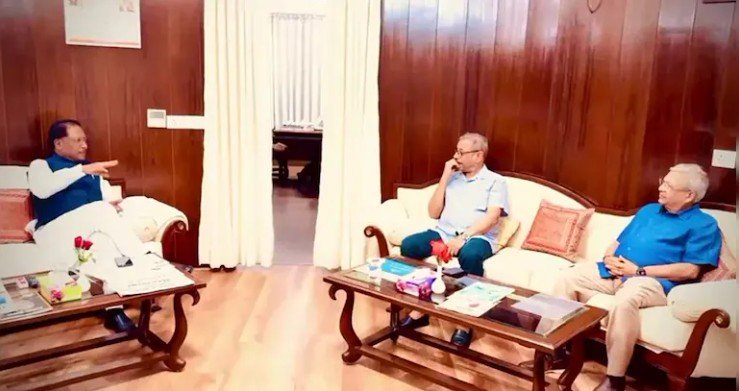 सीएम विष्णु देव साय से मेदांता और वरुण बेवरेज प्लांट खोलने के लिए प्रस्ताव