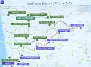 Gujarat Rath Yatra 2025 security plan: