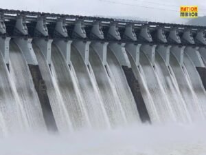 बंसी बांध ओवरफ्लो