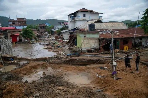 IMD Weather Rainfall Alert Update Assam Manipur Flood Mumbai Delhi MP UP