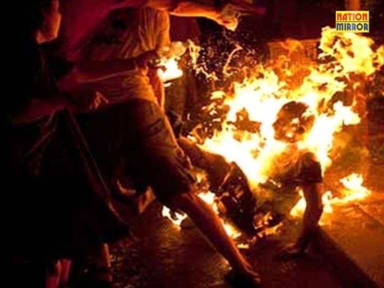 Boyfriend self-immolation