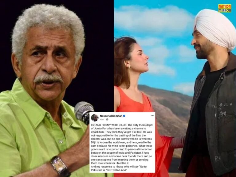 Naseeruddin On Sardarji 3 Controversy