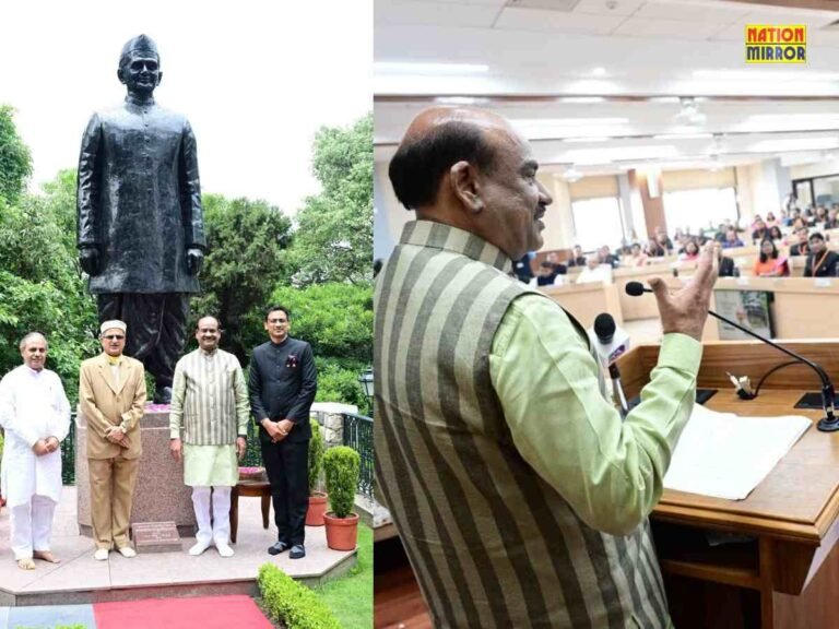 Om Birla LBSNAA Training Ceremony