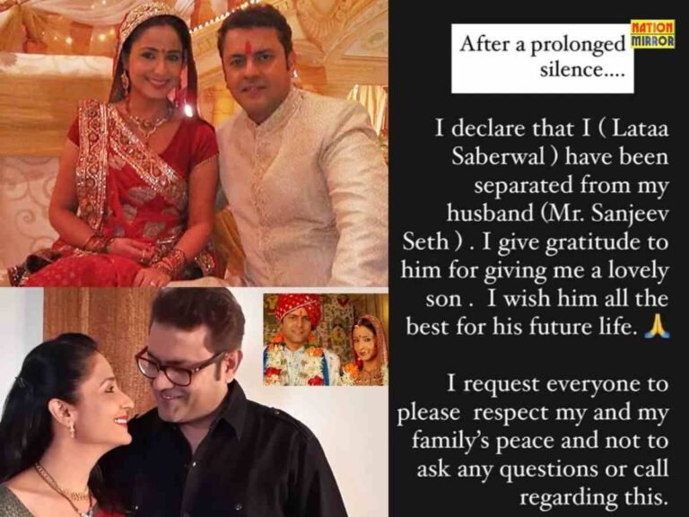 YRKKH Lata Sabarwal Announces Separation