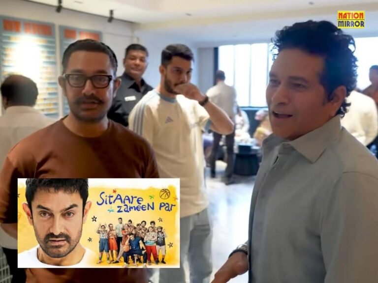 Sachin On 'Sitaare Zameen Par'