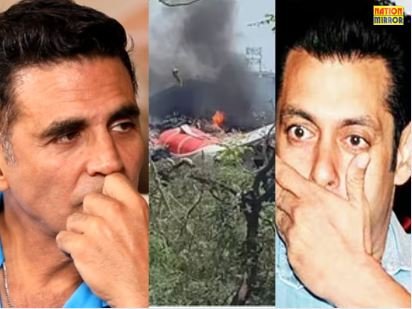 Salman Akshay On Plane Crash