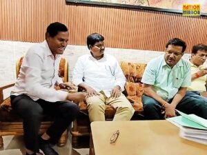 विधायक राधेश्याम बेरवा ने विद्युत विभाग के अधिकारियों को लगाई फटकार