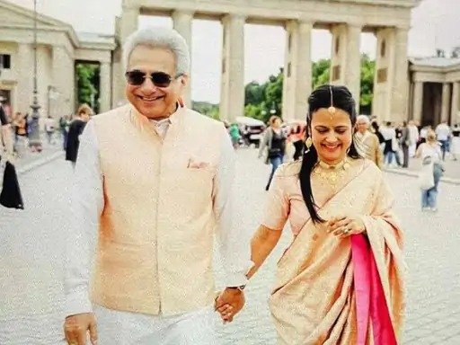 TMC Mahua Moitra Wedding Photos Update Pinaki Misra BJD Germany