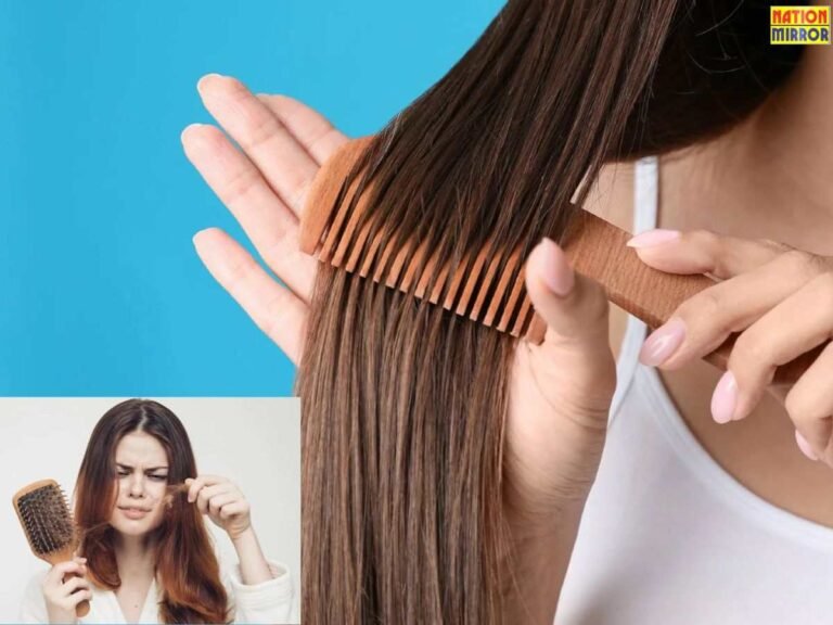 Hair Fall Due to Wrong Combing