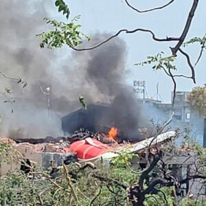 Vijay Rupani plane crash death: