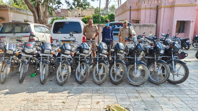Motorcycle Theft Gang Hardoi