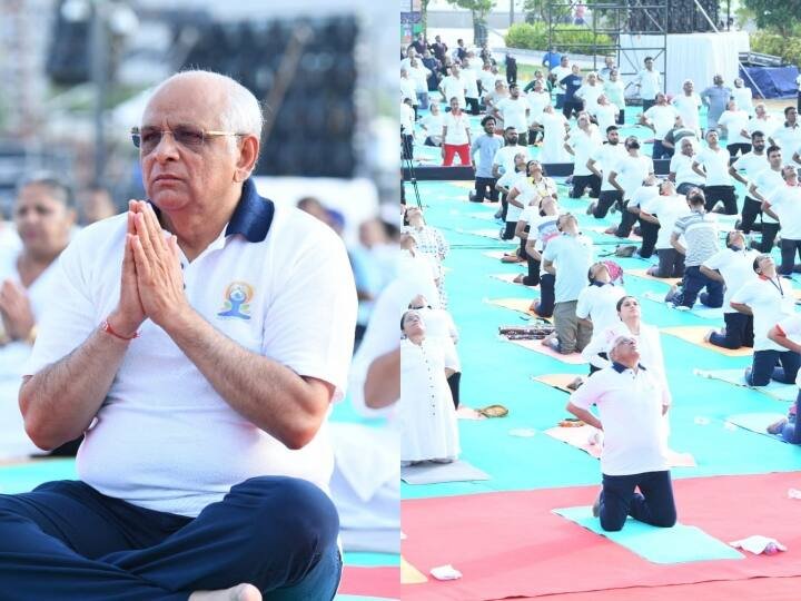 CM Bhupendra Patel Yoga: