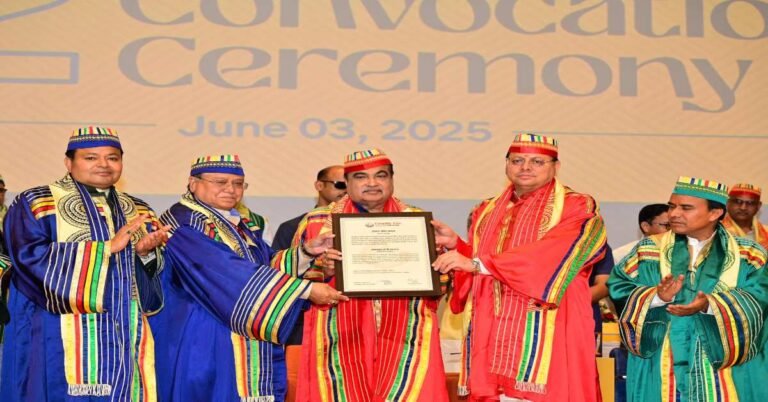 Nitin Gadkari honorary doctorate: