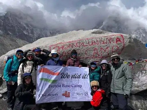 kids everest base camp trekking 2025 inspirational story