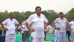 पालनपुर में जिला स्तरीय योग समारोह