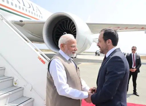 pm modi cyprus honor visit 2025