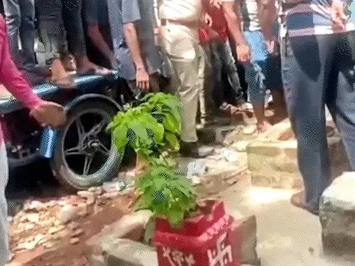  west bengal violence maheshtala temple attack bjp tmc clash 