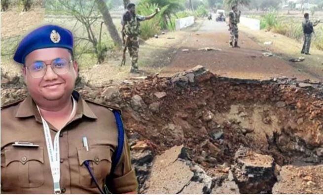 आईडी ब्लास्ट में ASP शहीद