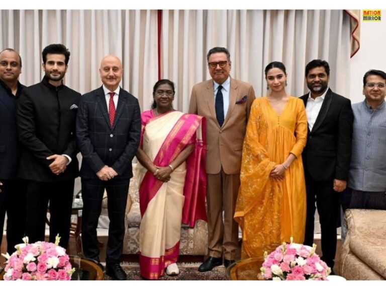 Anupamkher Film Screening Rashtrapati Bhavan