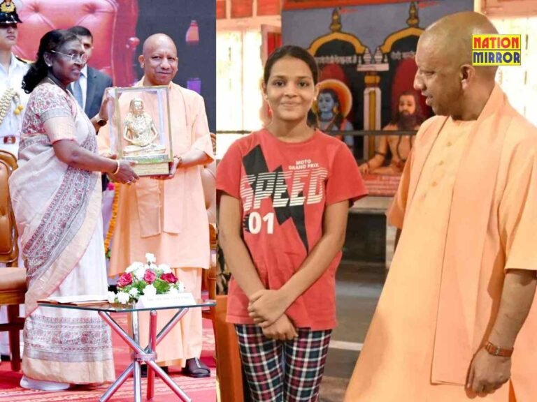 CM Yogi and President in Gorakhnath