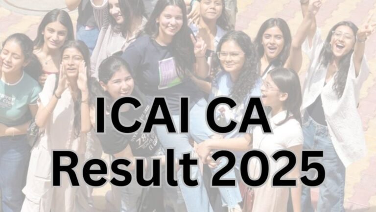 icai ca foundation inter final result may 2025