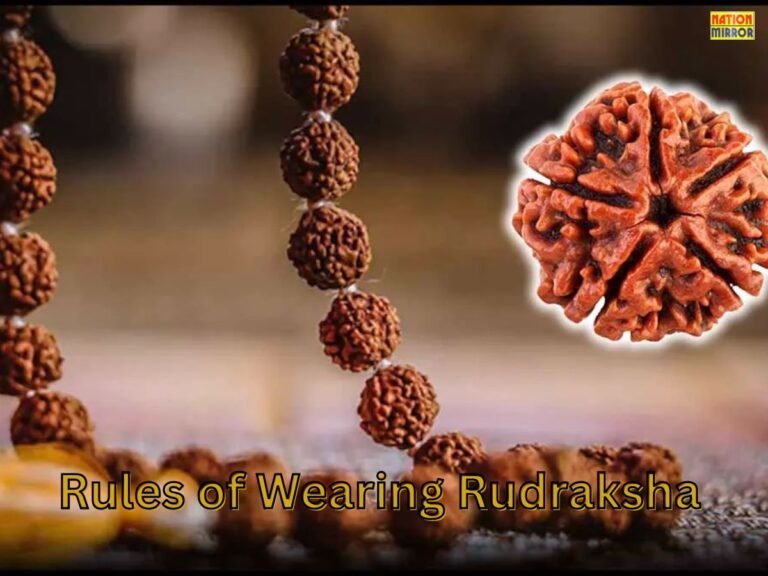 Rules of Wearing Rudraksha