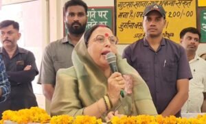 जिला पंचायत अध्यक्ष प्रेमावती पी.के. वर्मा